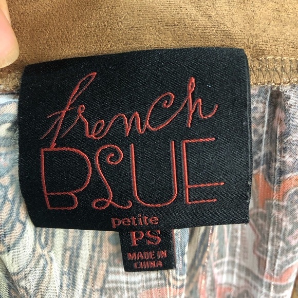 FRENCH BLUE (PS) Orange & Brown Tunic - Picture 5 of 6